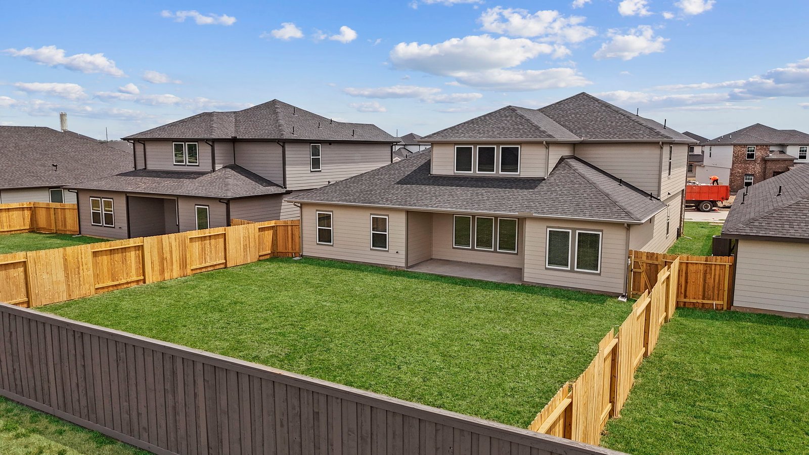 back yard exterior