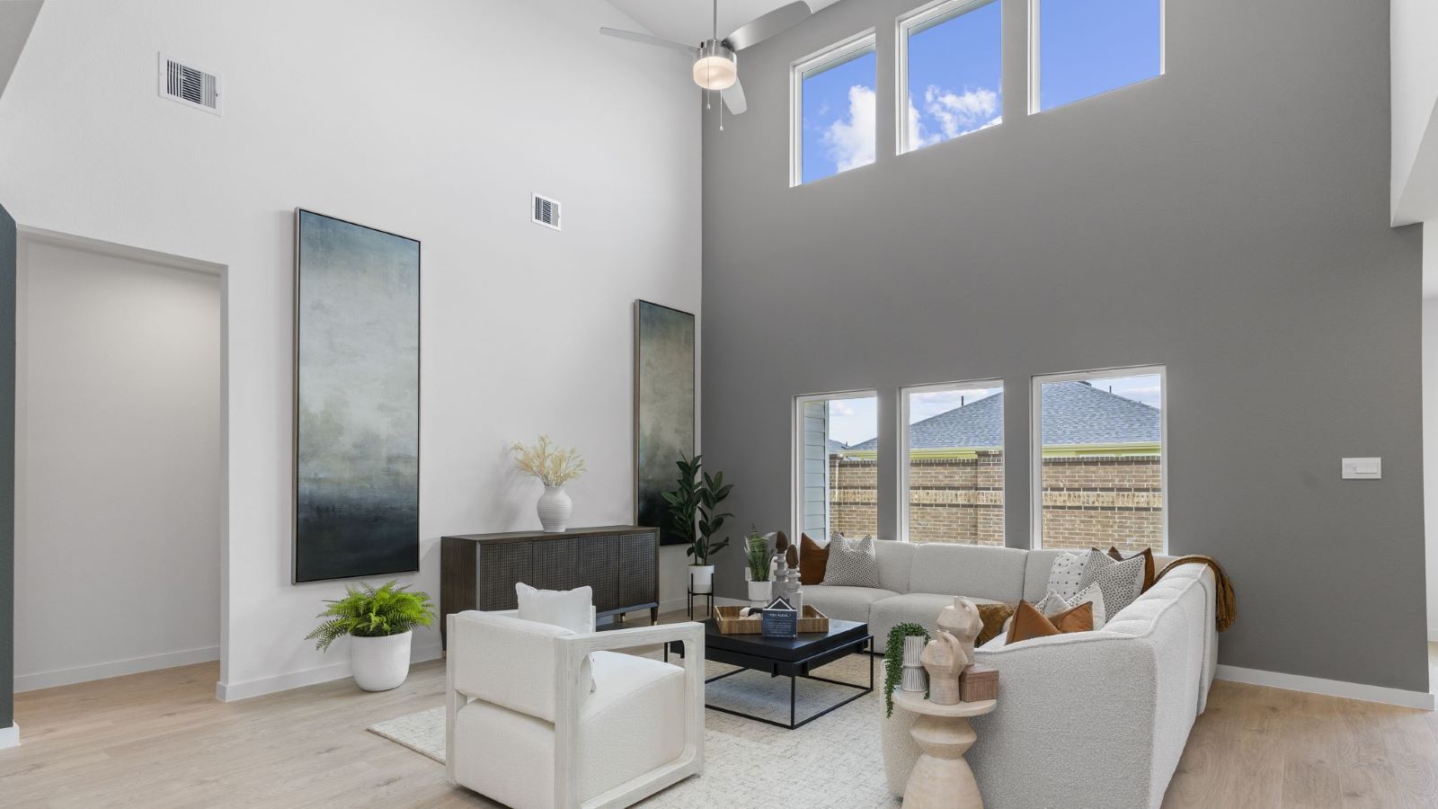 oversized living room