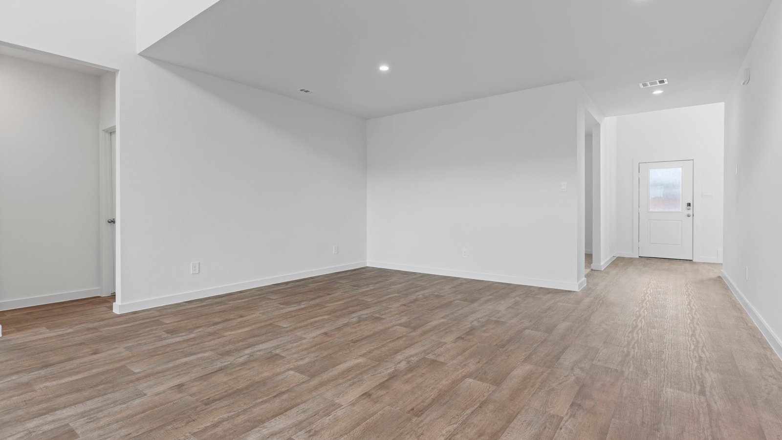 open concept floor plan