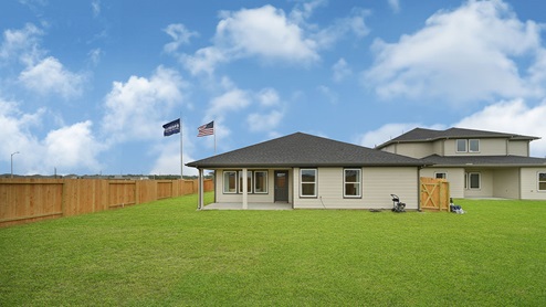 backyard with open space