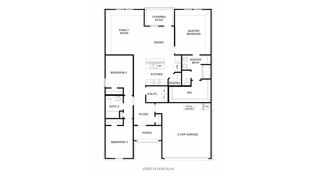Denton floor plan