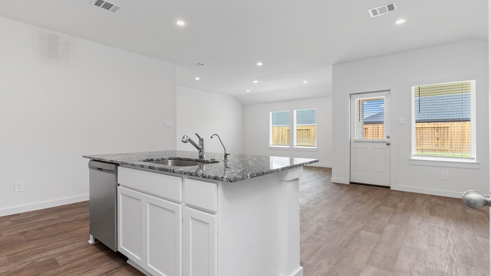 open concept kitchen