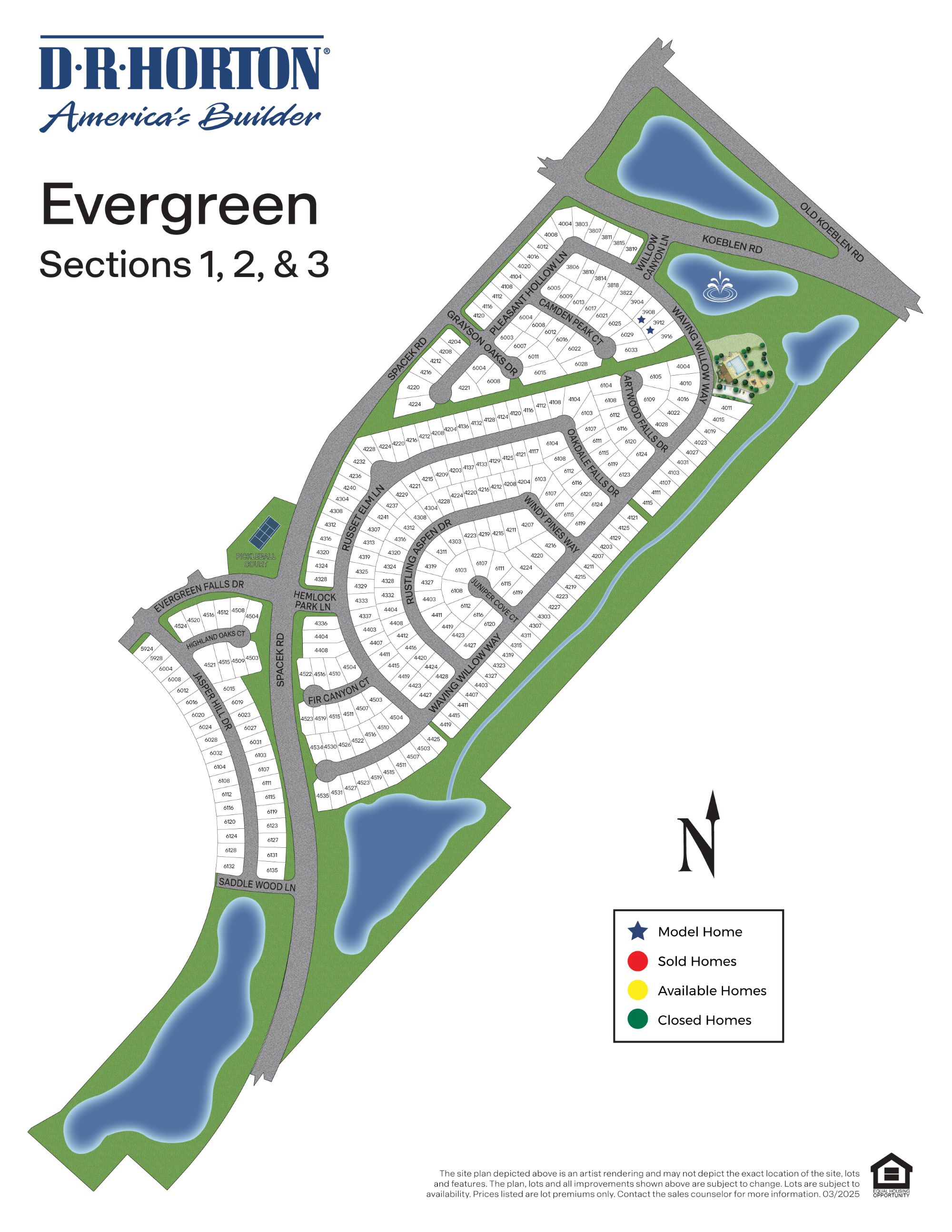 Static Lot Map