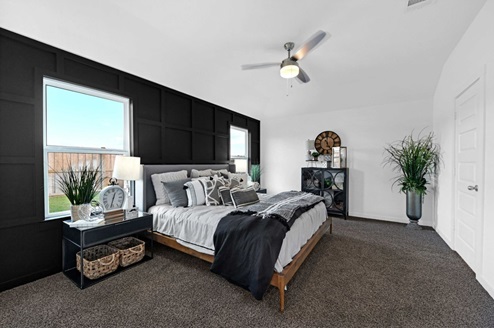 Gaven model primary bedroom