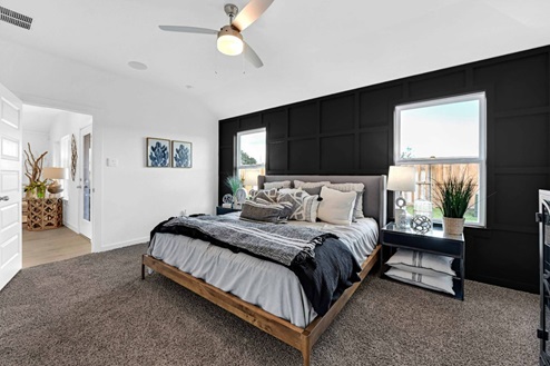 Gaven model primary bedroom
