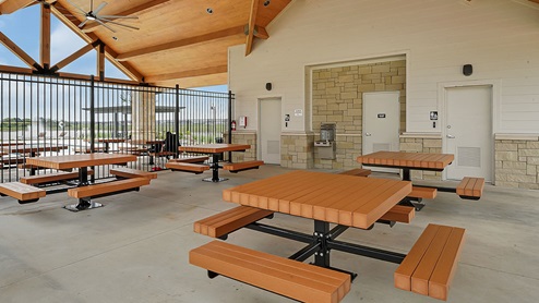Post Oak Pointe covered pavilion