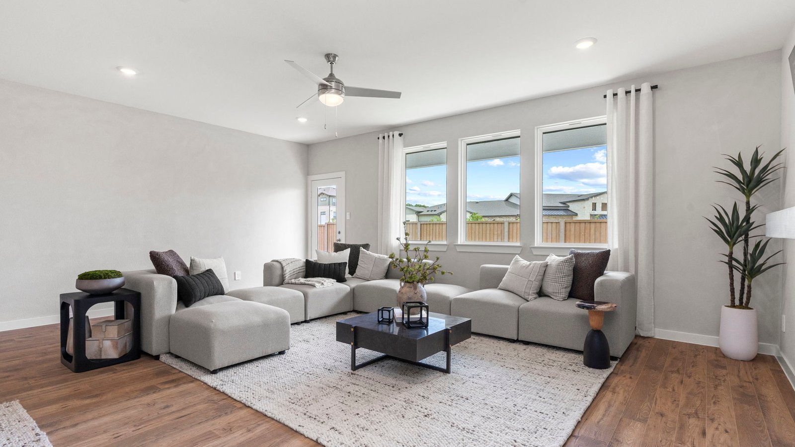 oversized living room