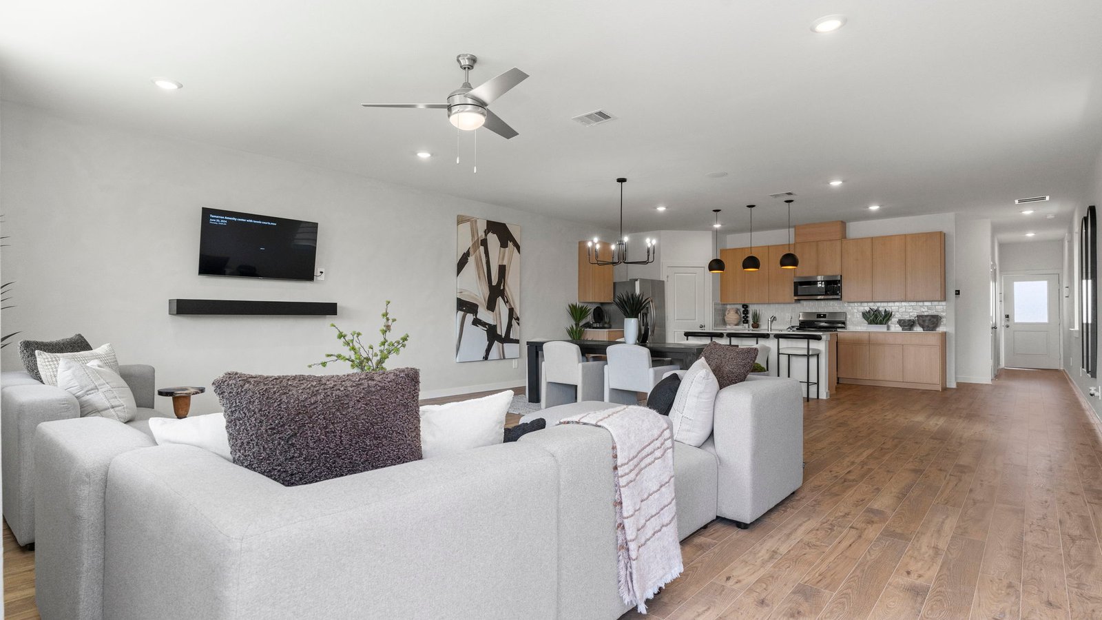 oversized living room