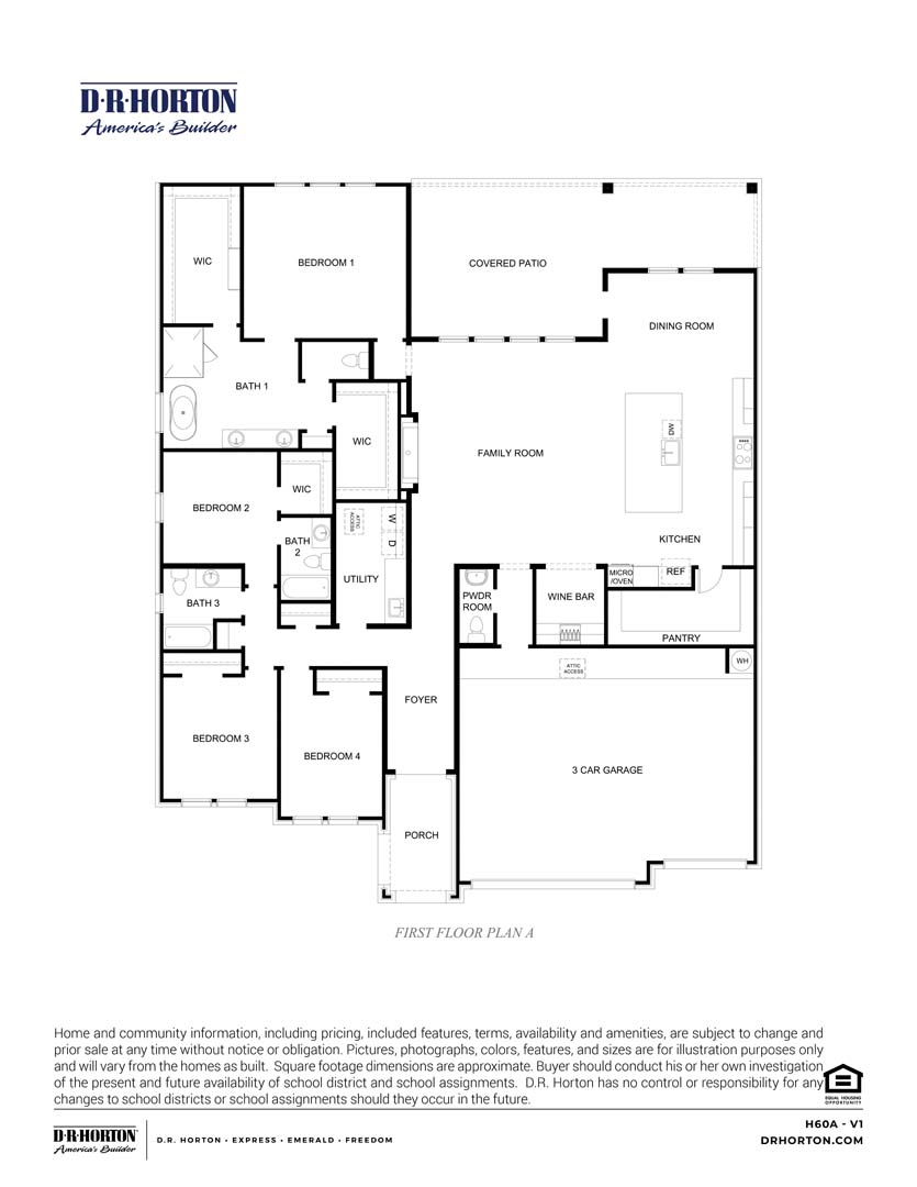 Amalfi Floorplan