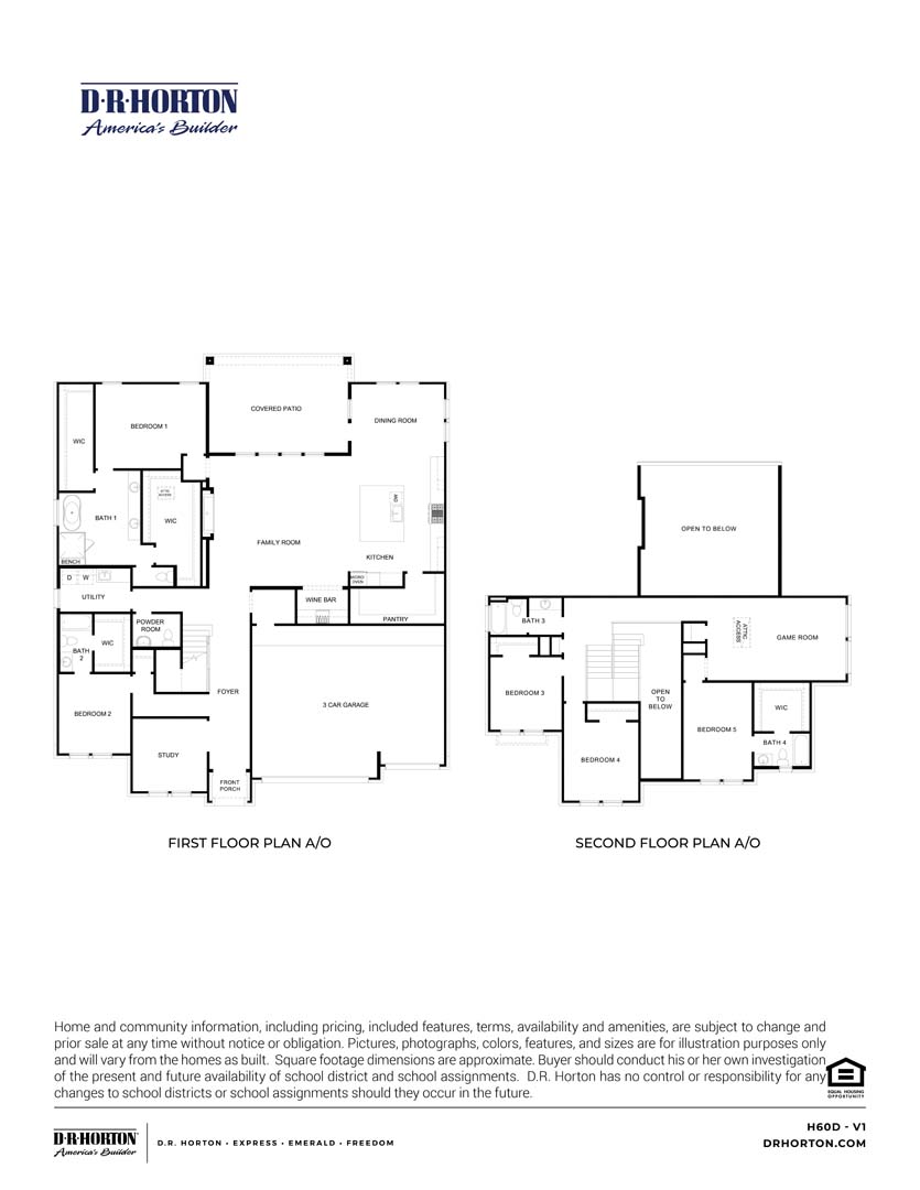 Positano Floorplan