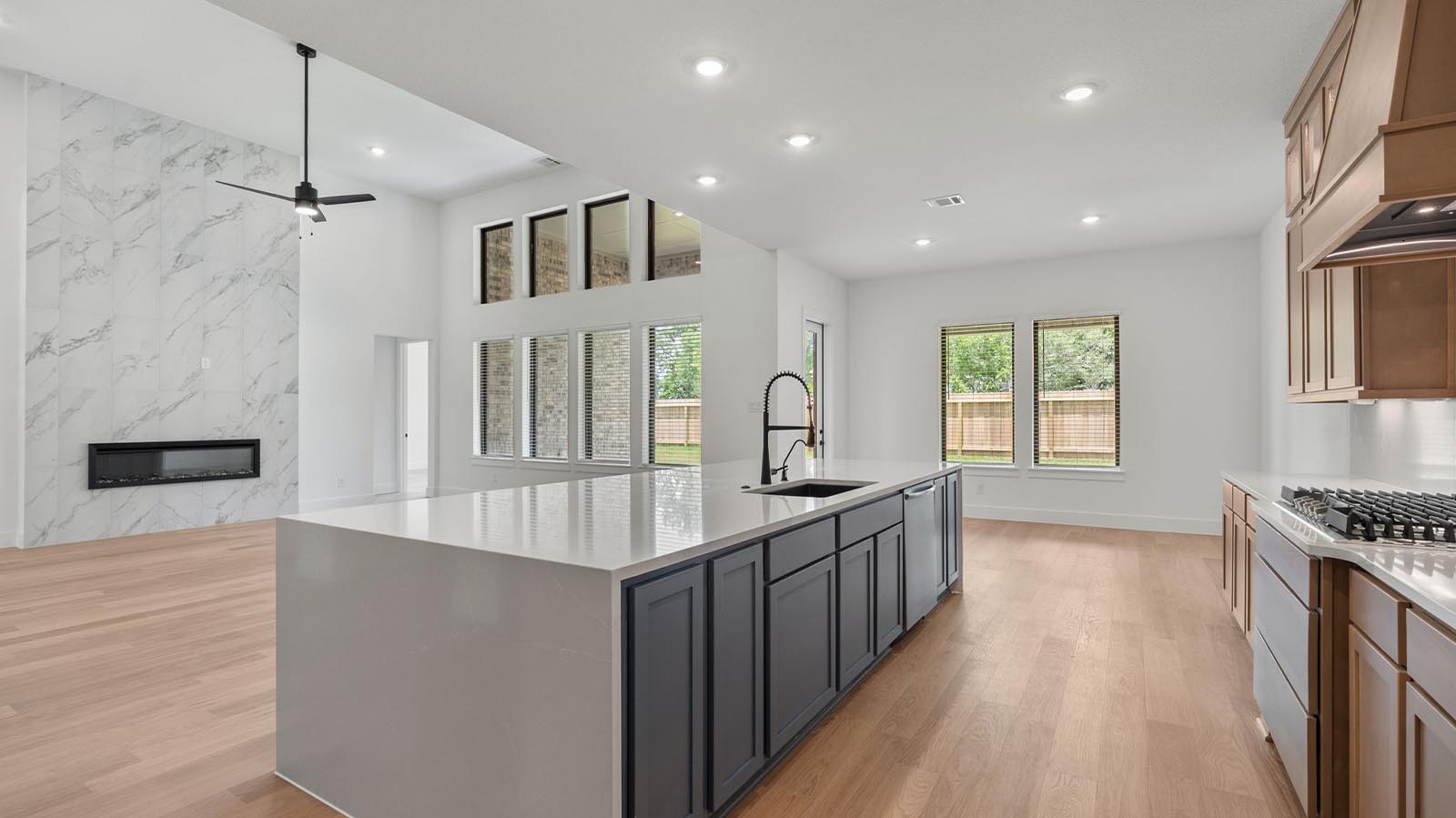 View of kitchen and appliances