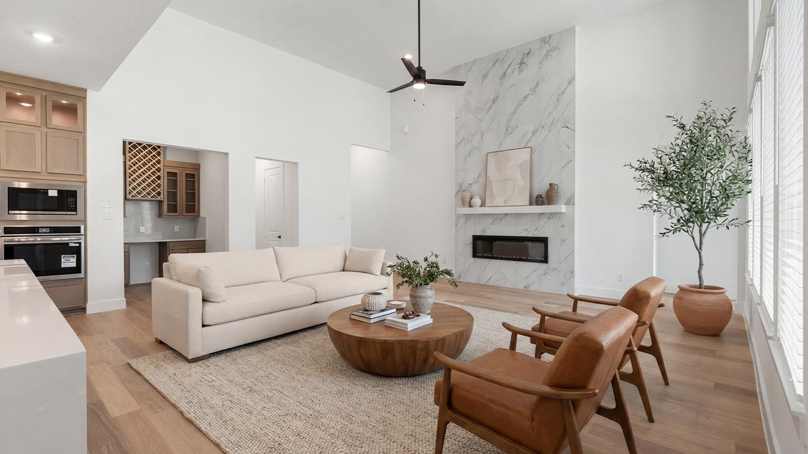 Gorgeous open living room