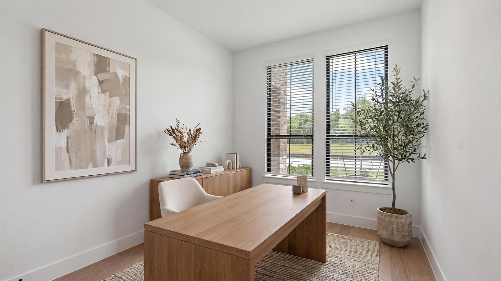 Cozy office space