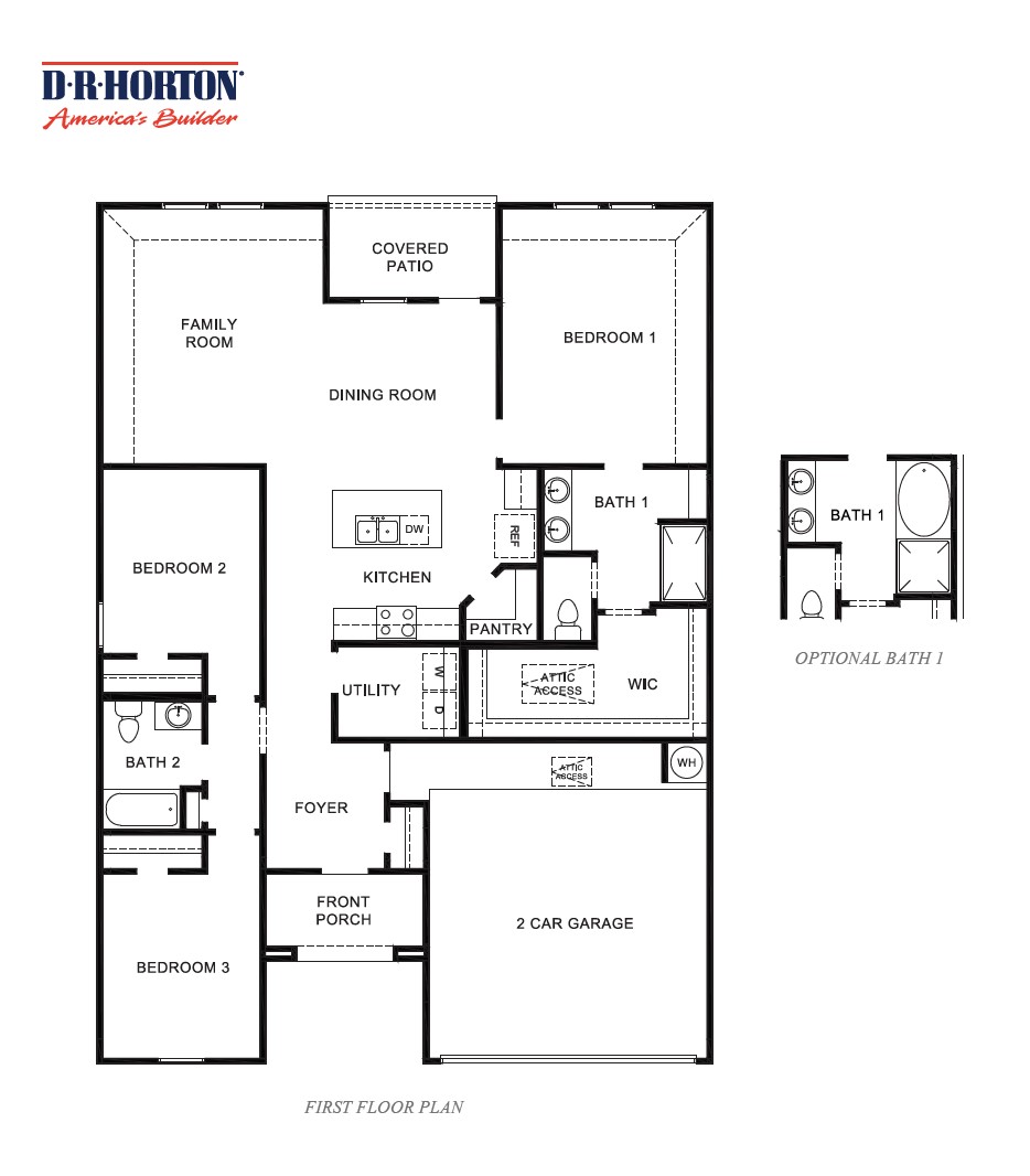 denton floor plan