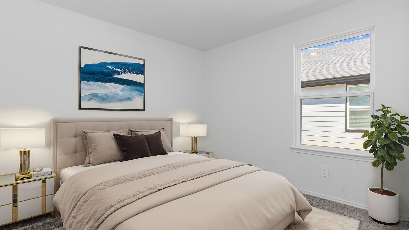 Representation of primary bedroom