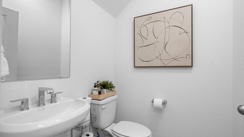 bayberry powder room