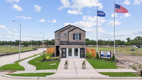 lexington village model home exterior