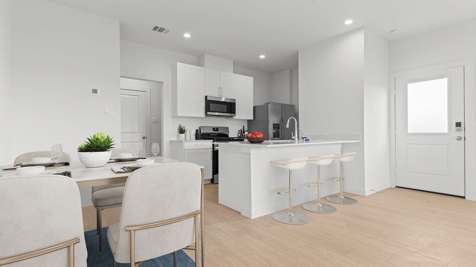 open concept kitchen