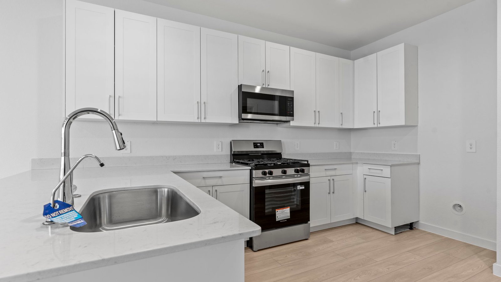 kitchen with stainless steel appliances
