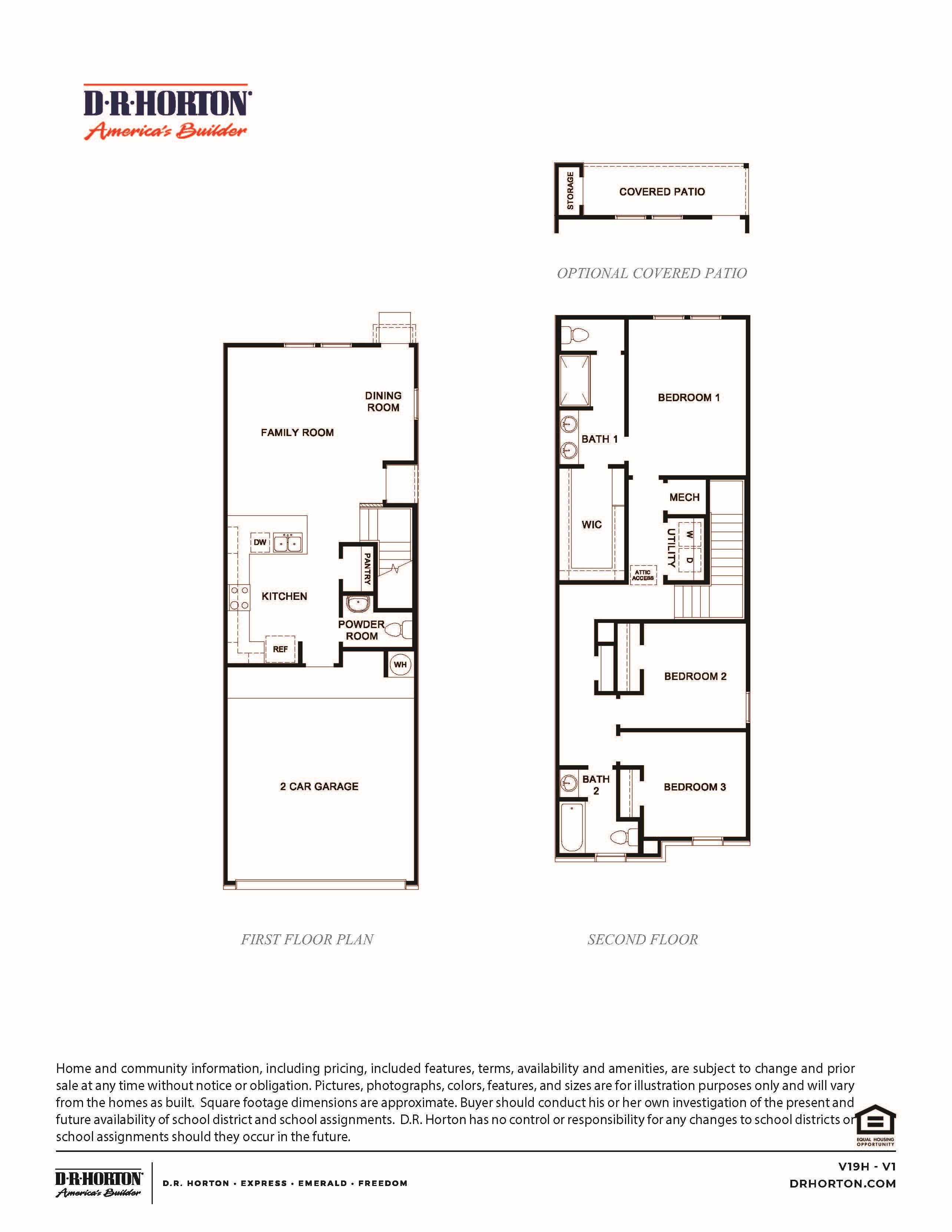 honeysuckle floorplan