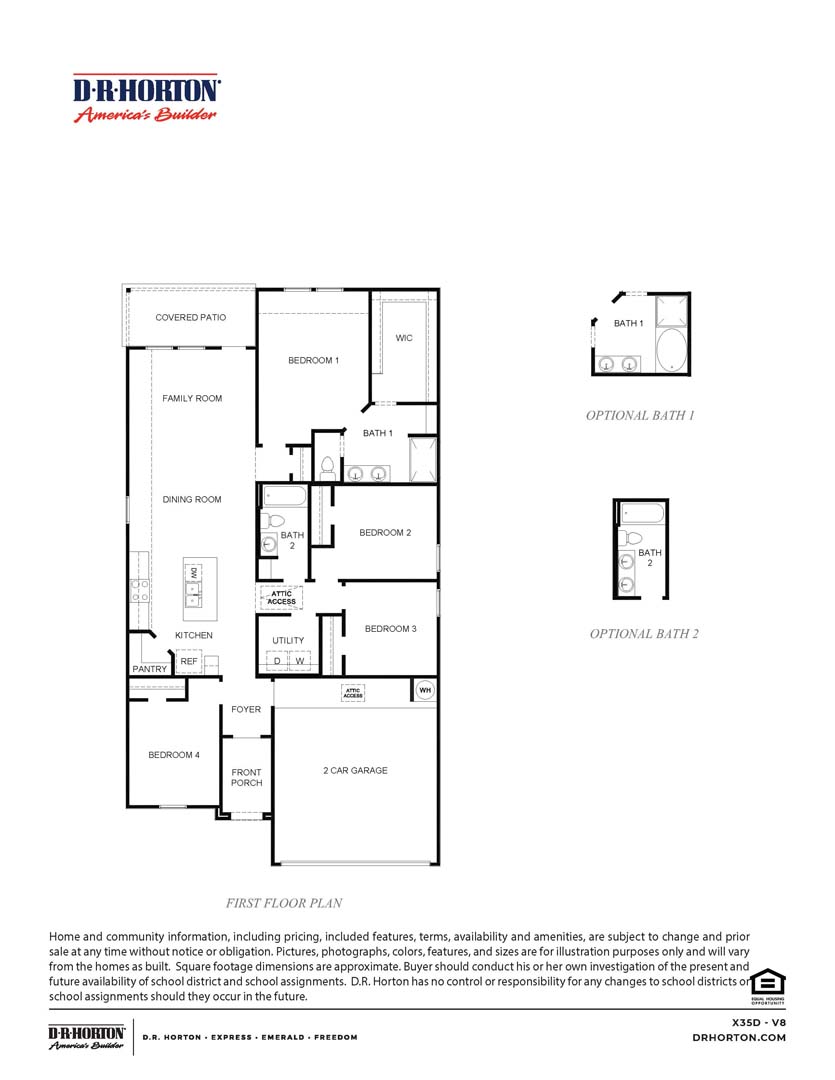 Dalton Floorplan Render
