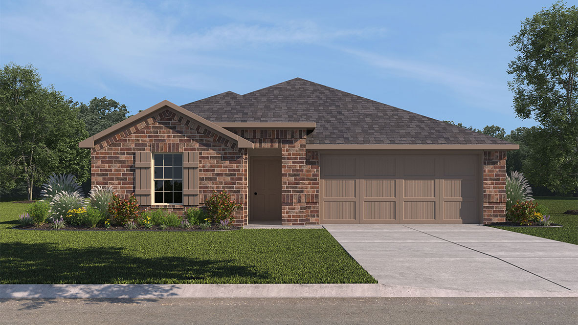 Lakeway Elevation A Render