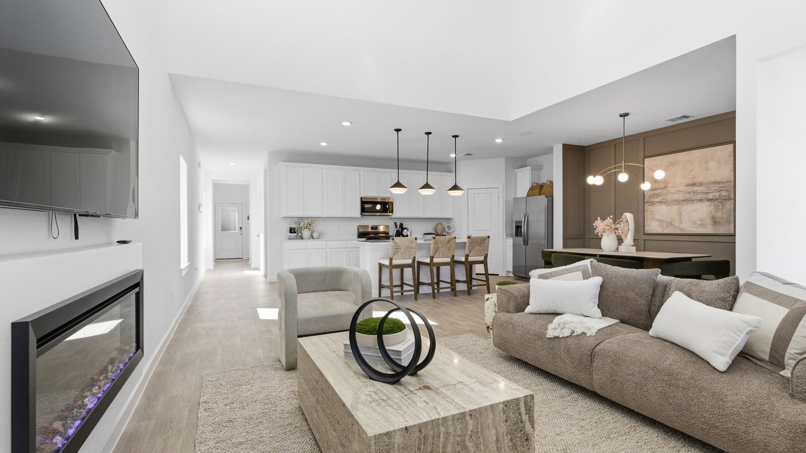 oversized living room