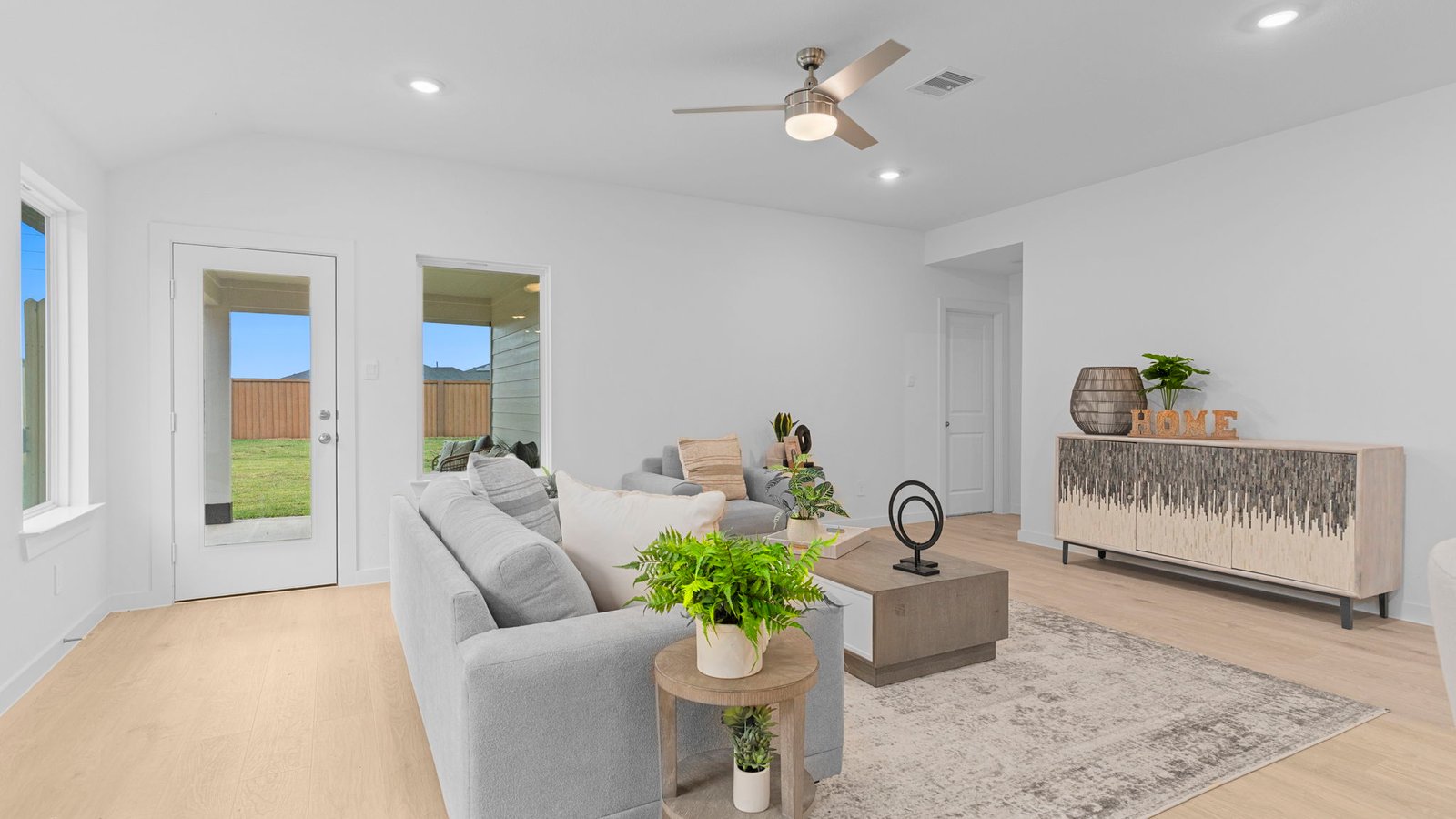 oversized living area