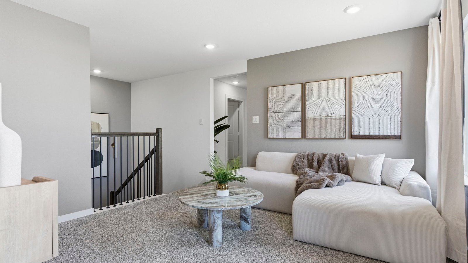 birch second floor game room