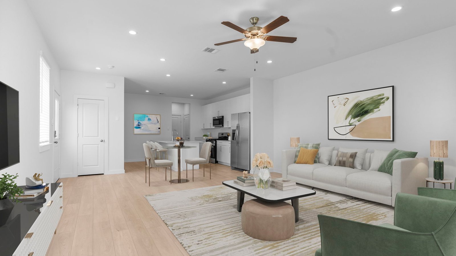 oversized living room