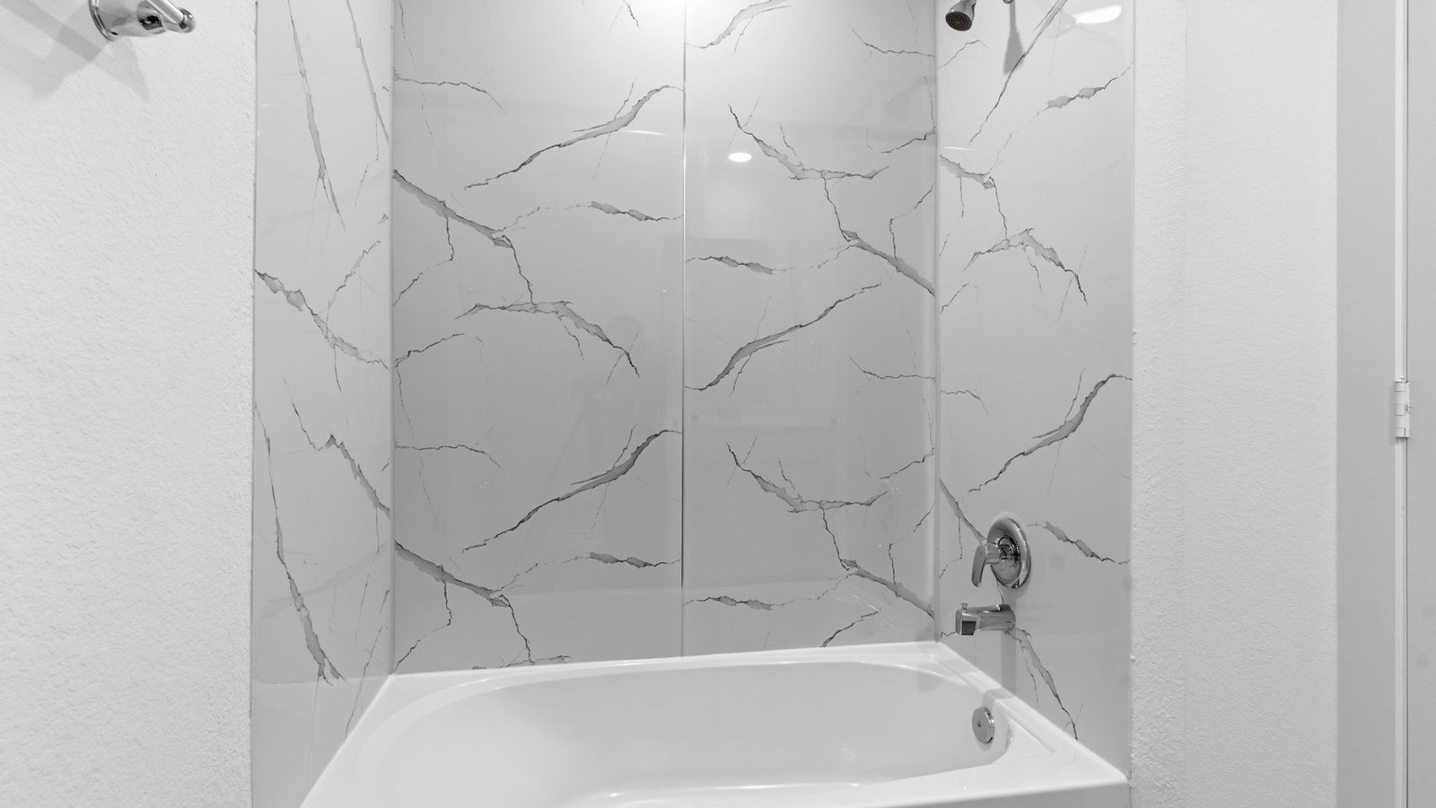 guest bathroom with bathtub