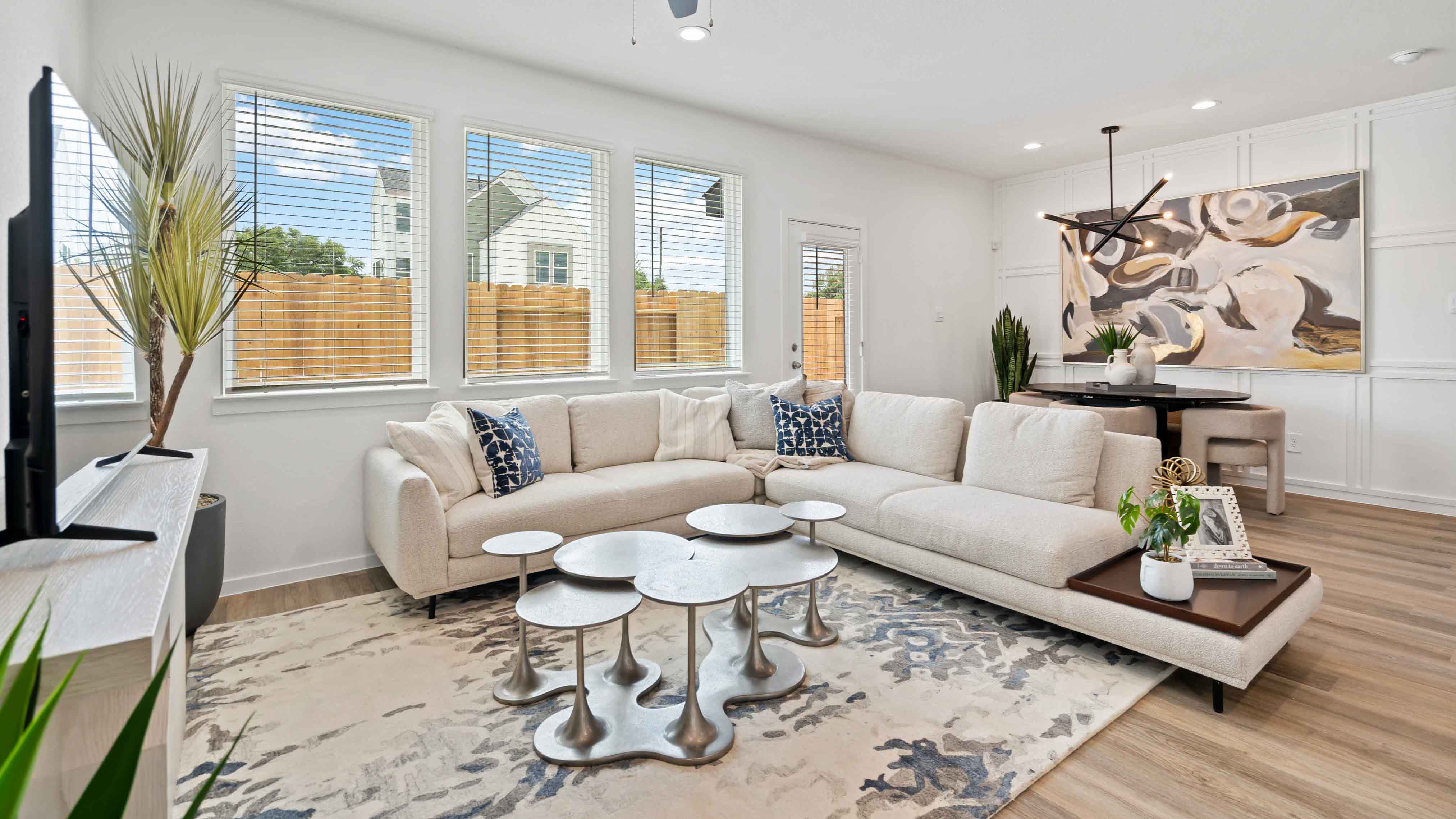 oversized living room