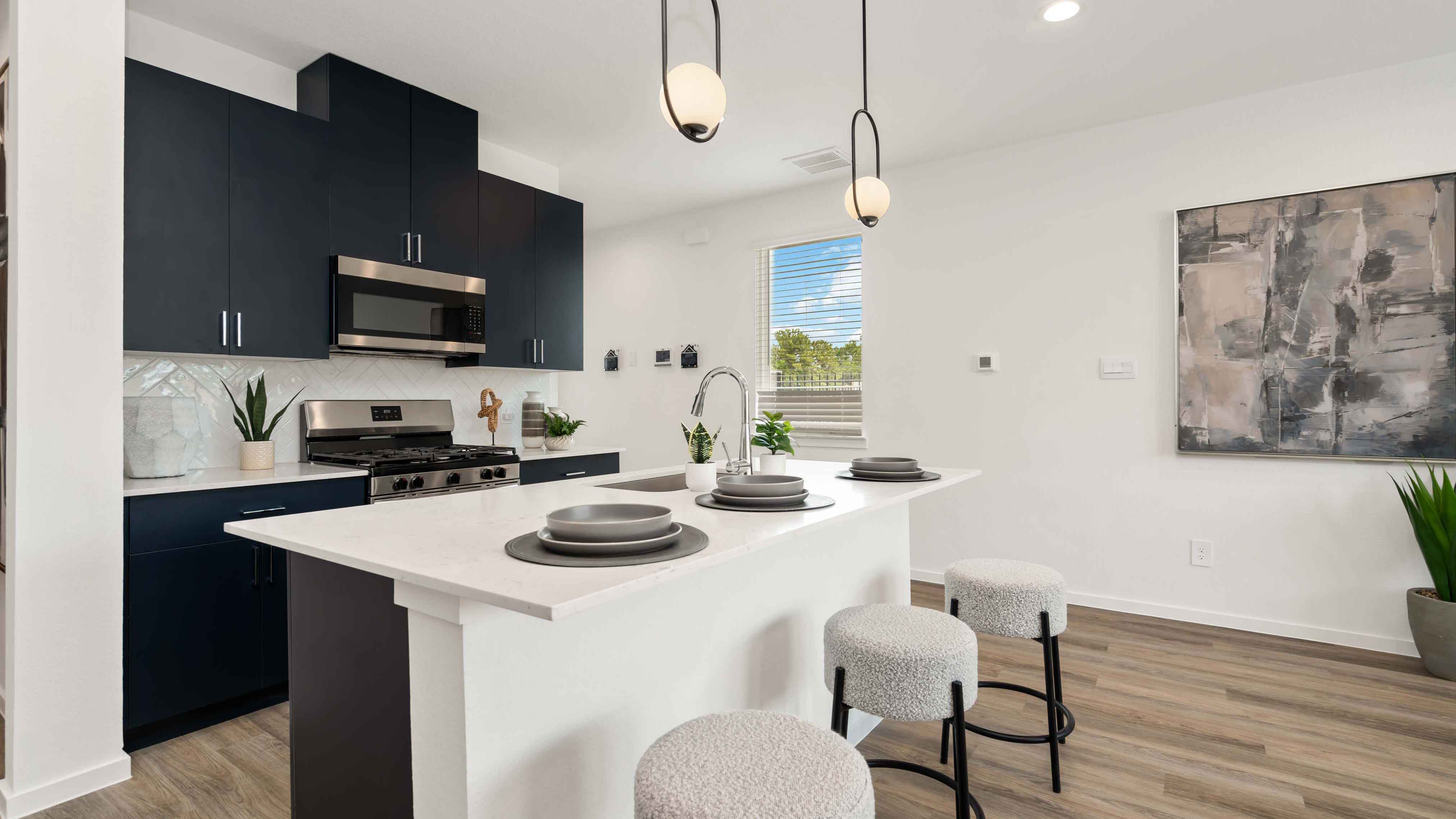 modern kitchen features