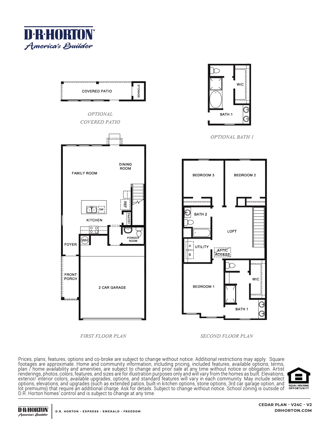 Cedar Floorplan