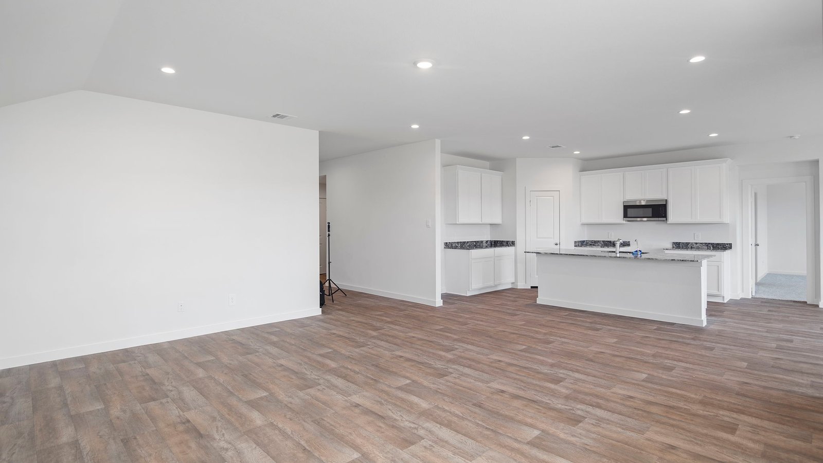 open concept floor plan