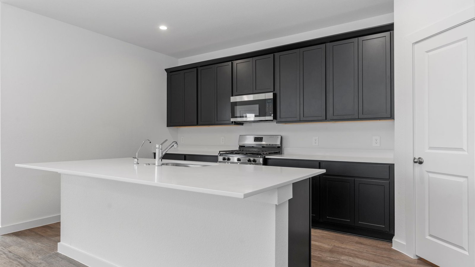 elegant kitchen area