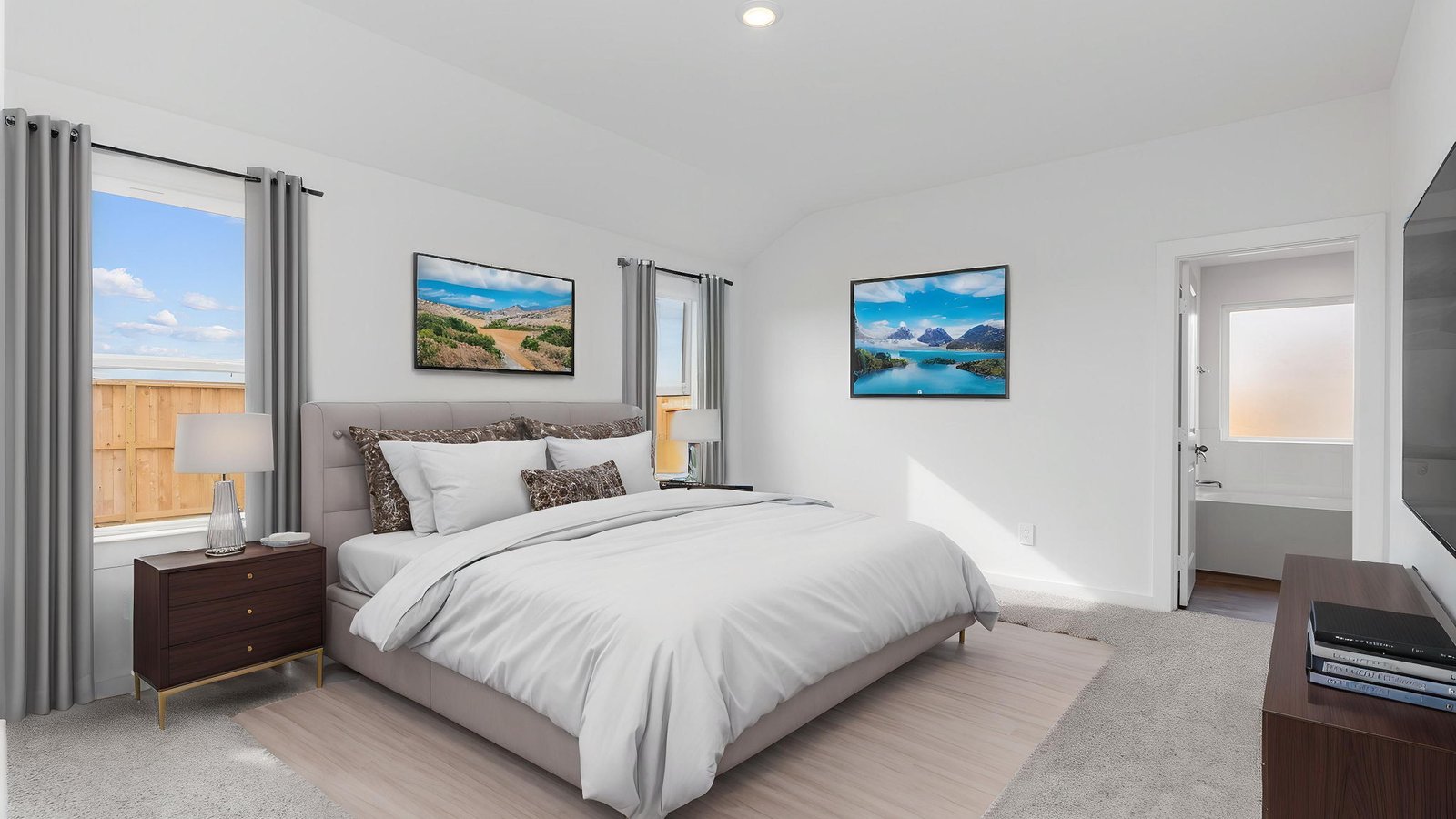 primary bedroom fit king size bed