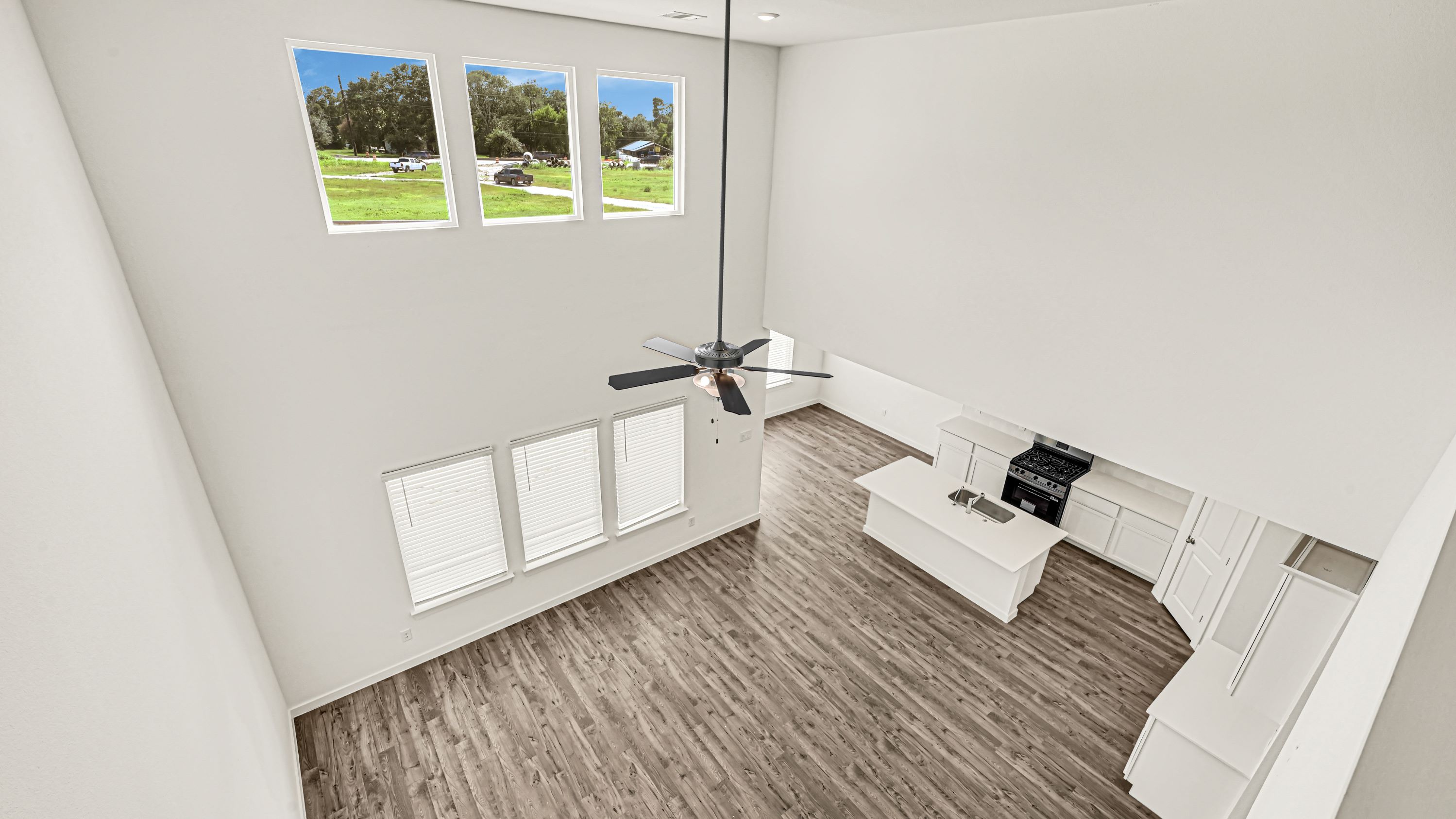 Upstairs view