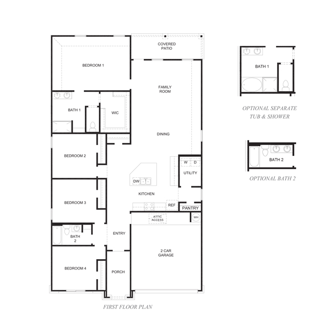 Kingston floorplan rendering