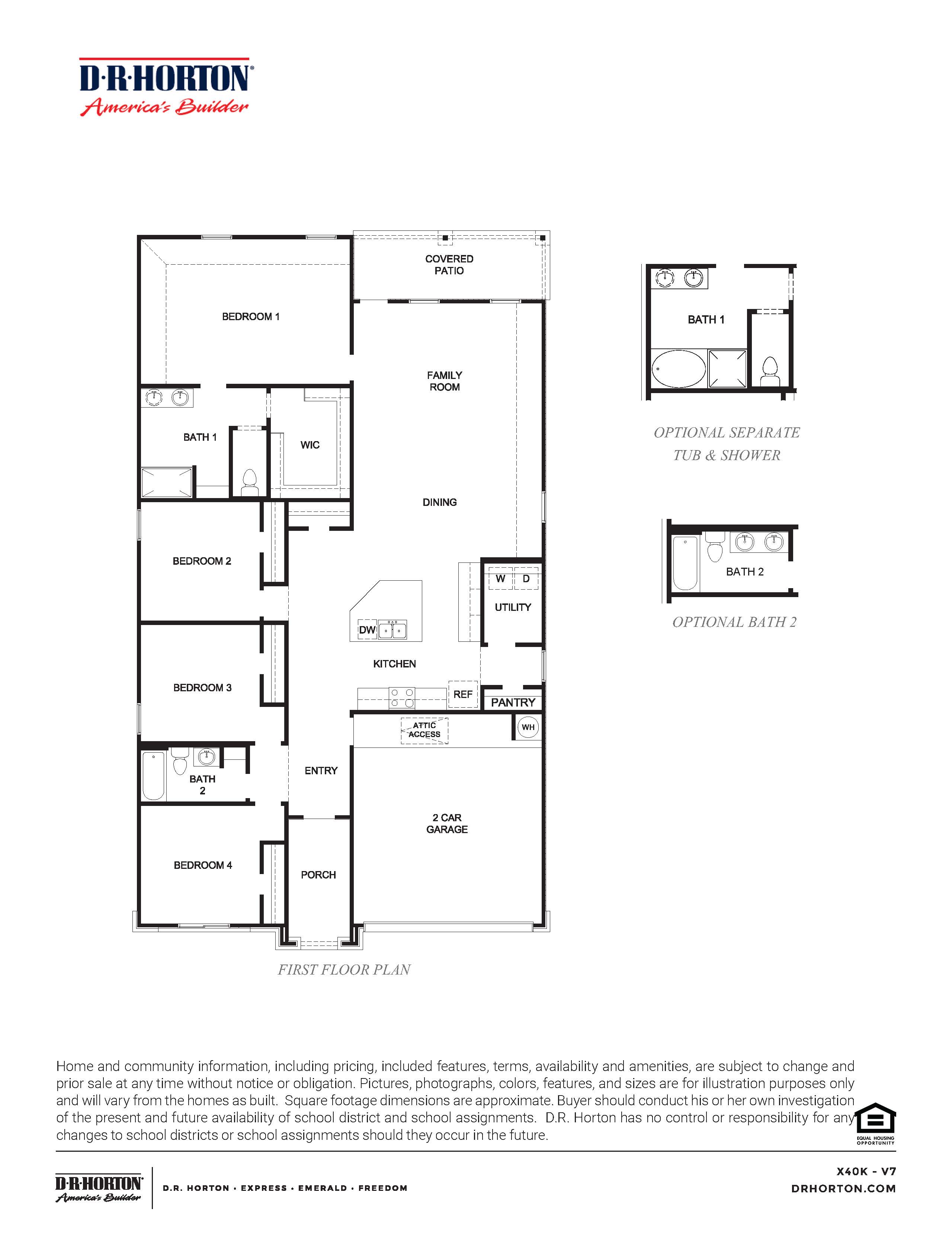 Kingston Floorplan Rendering.