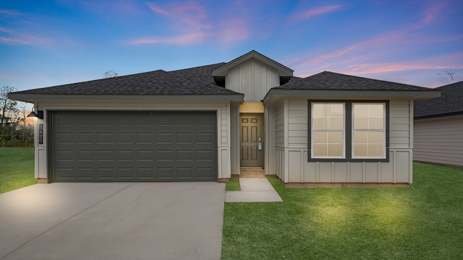 Gaven Front Exterior BS Elevation