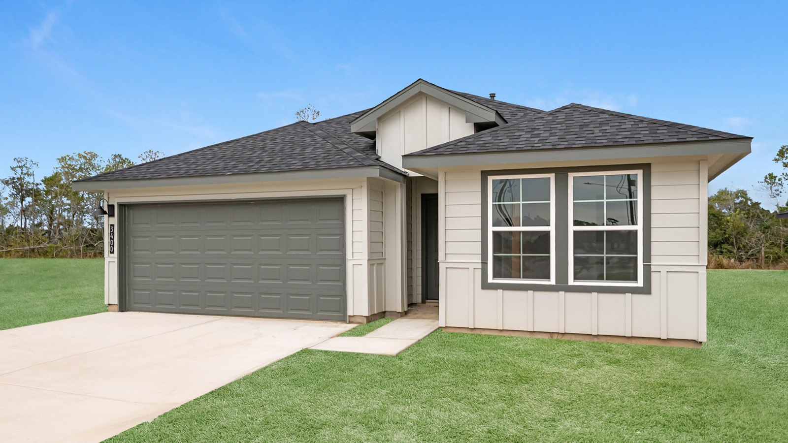 Gaven Front Exterior BS Elevation