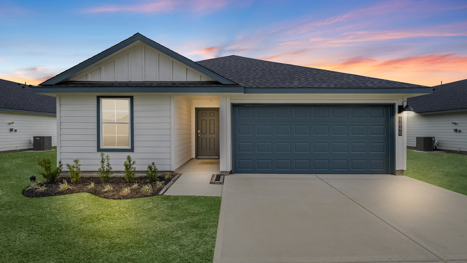 Harris Front Exterior AS Elevation