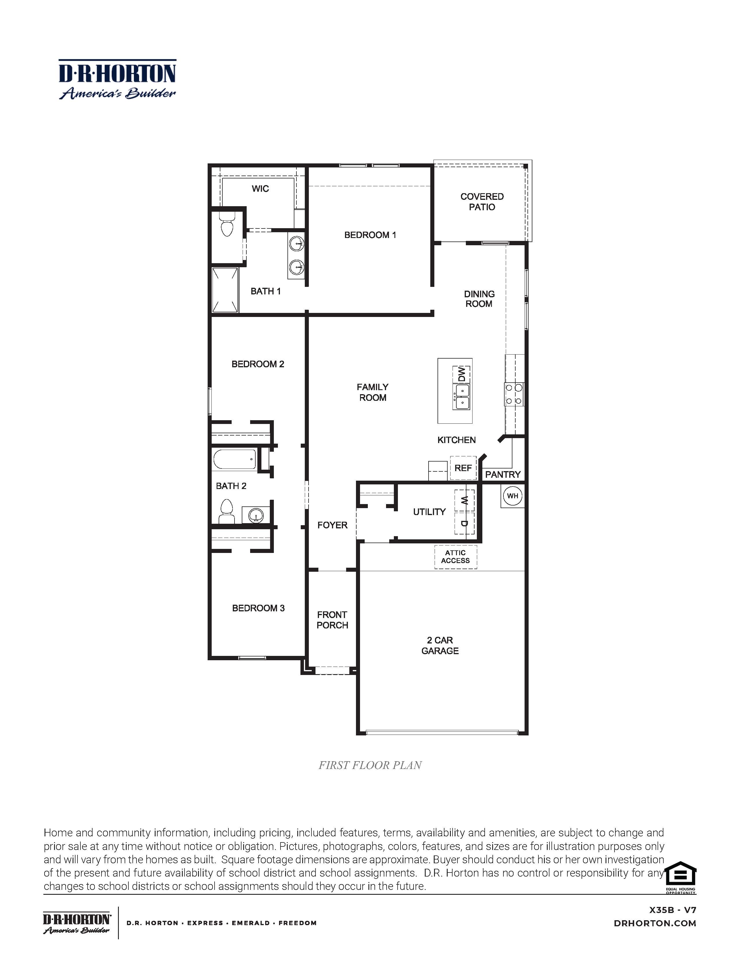 Baxtor Floorplan rendering