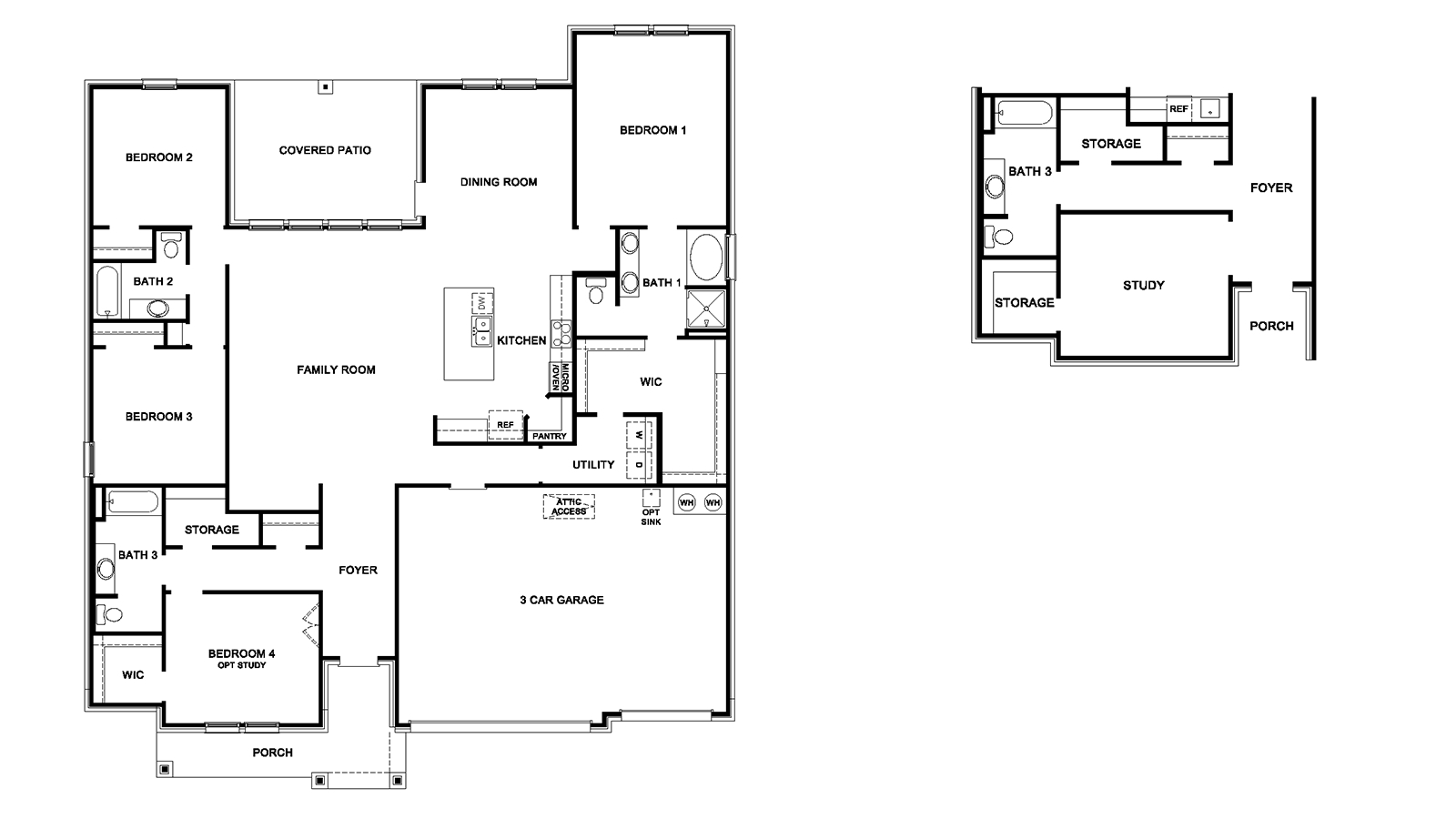 Berkshire Floorplan Rendering.