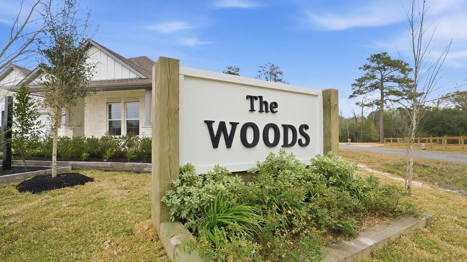 The woods model home berkshire front exterior v elevation.