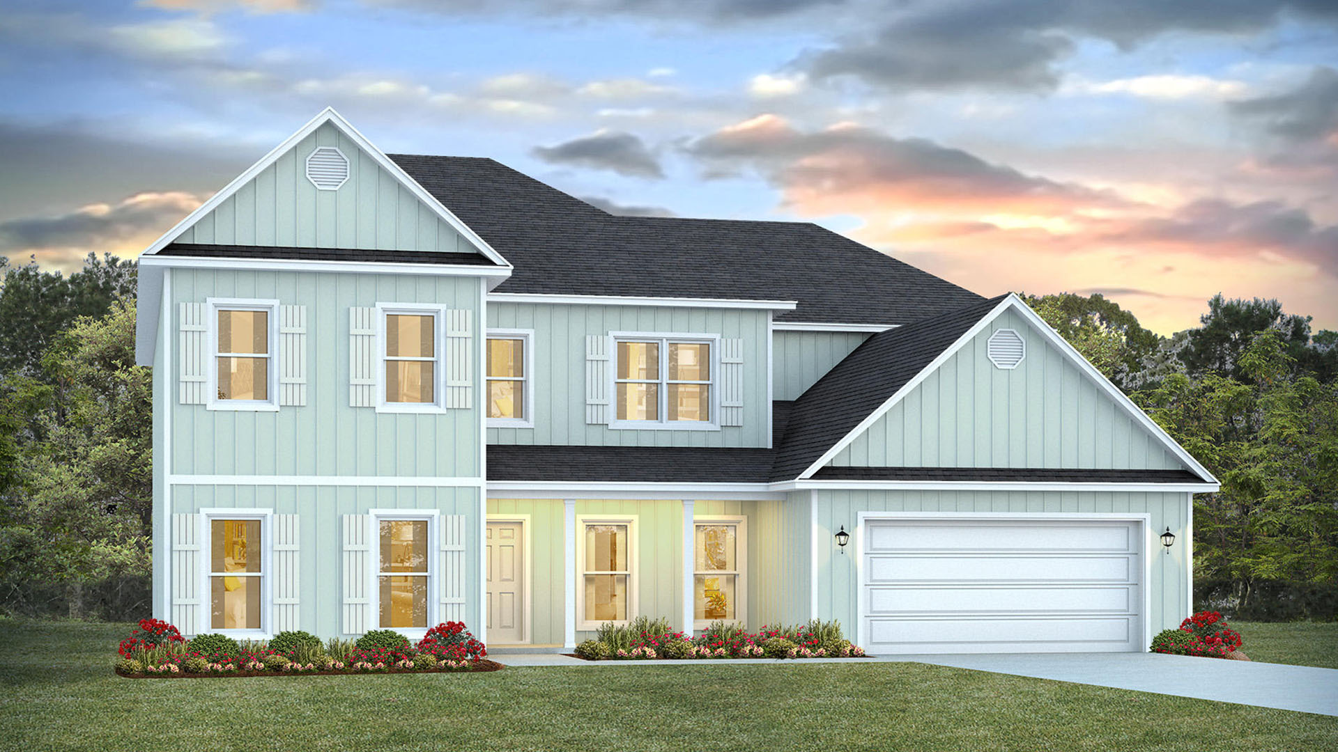 Lot 11 Bay Circle Drive is a preconstruction homesite that will be developed with the Elliott floor plan. A five bedroom four full bathroom home