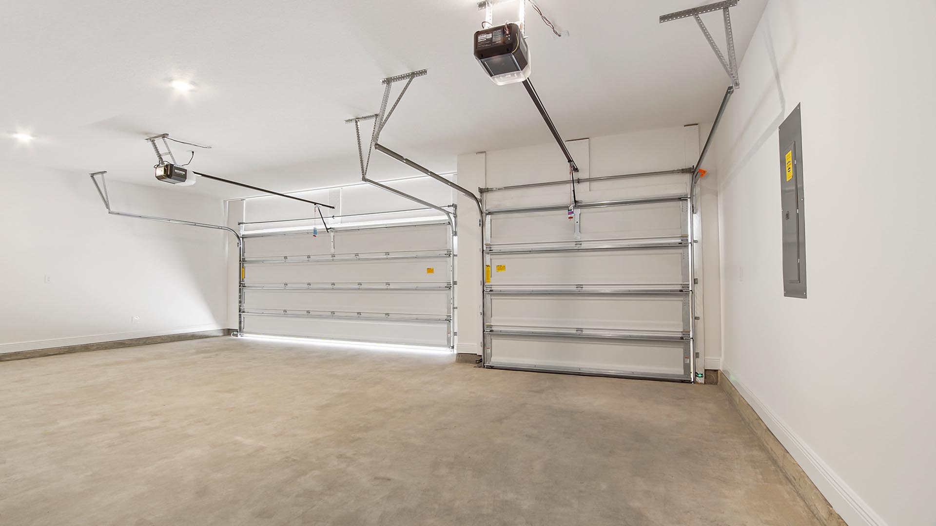 The Camden has a three car garage