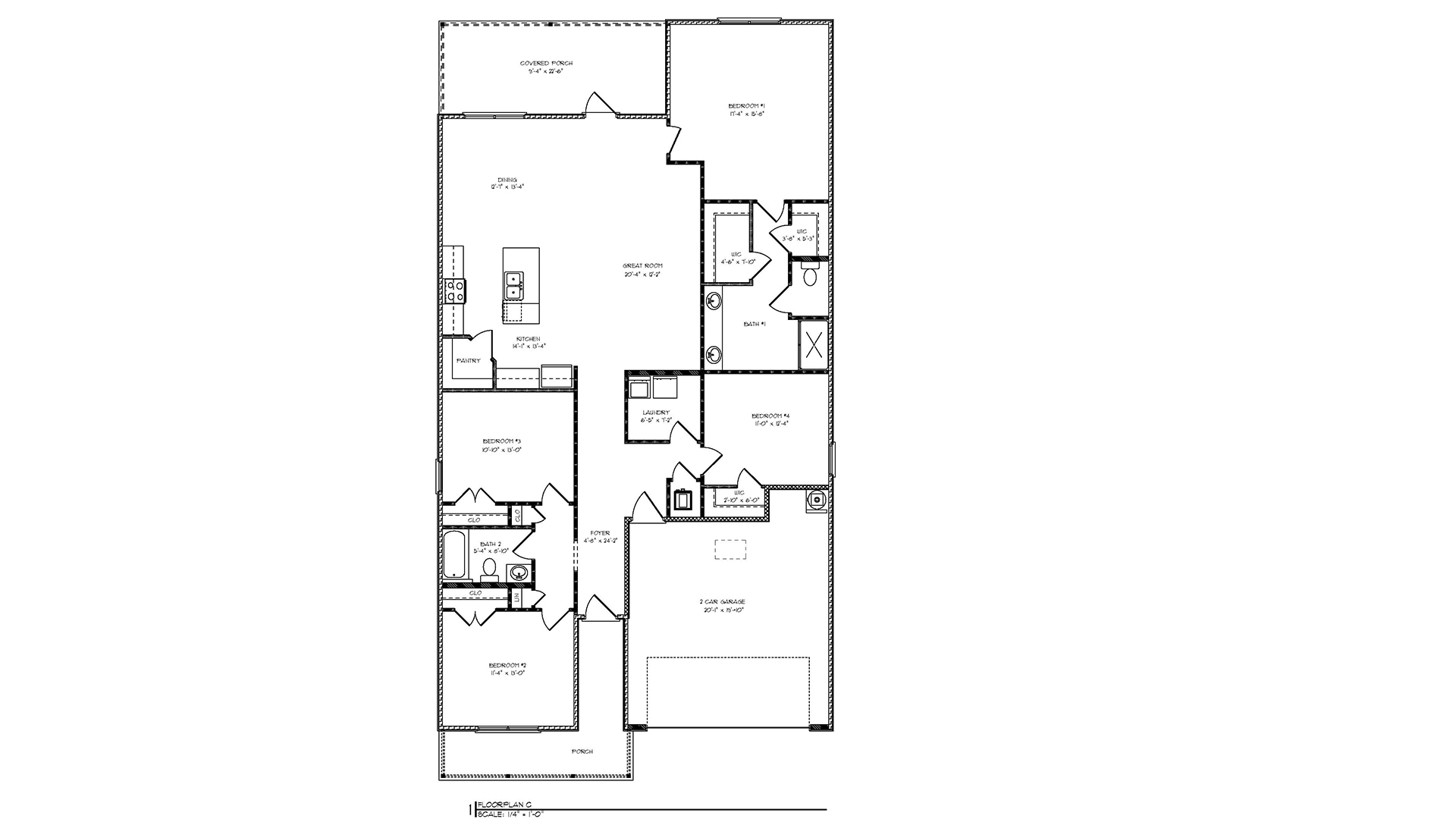 The Delray floor plan