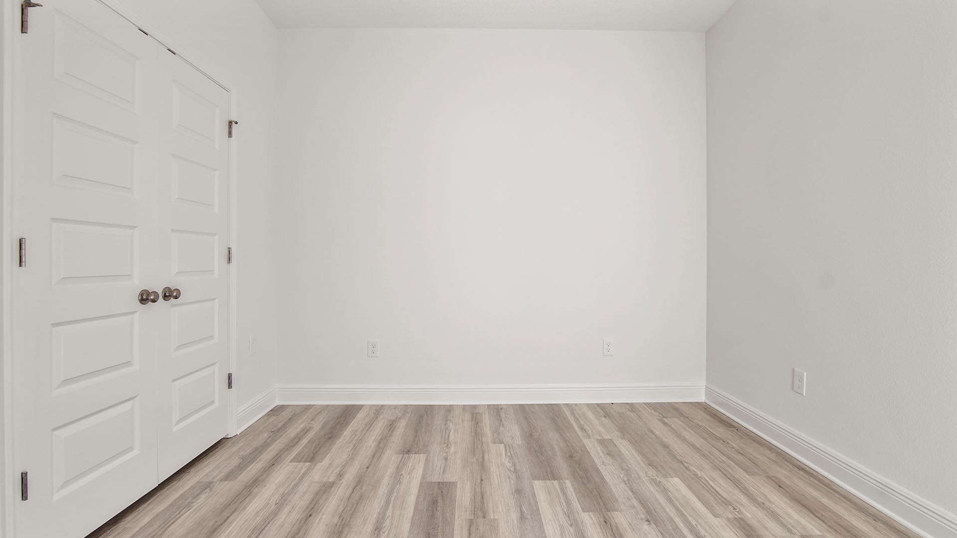 Bedroom four has a EVP flooring